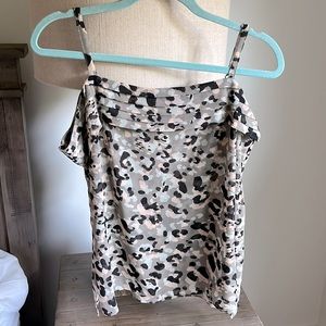 Cabi S leopard top